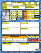 Custom Character Sheet by ThatArtGuy