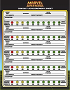 Contact Acquirement Sheet by Wendell Burke